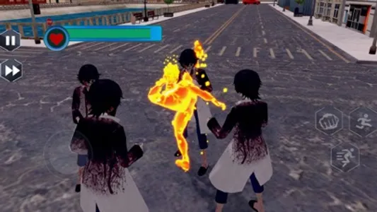 Fire Action Hero Simulator screenshot 2