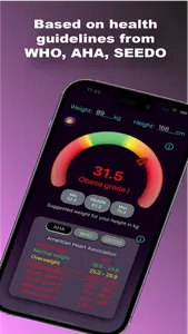 Healthy BMI Tracker Pro screenshot 2