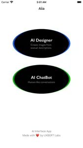 Aiia - AI ChatBot by UXBERT screenshot 0