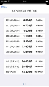 シンプルな歩数計 screenshot 2