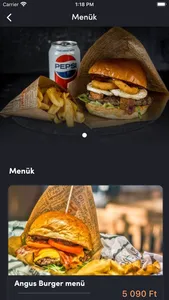 Brando Burger Balatonfüred screenshot 3