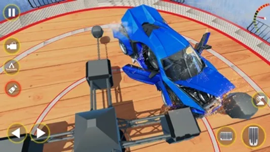 Mega Ramp Car Crash Simulator screenshot 1