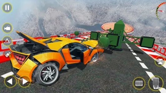 Mega Ramp Car Crash Simulator screenshot 4