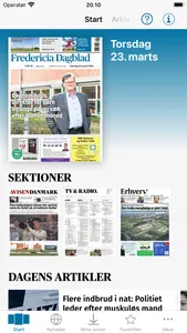 Fredericia Dagblad screenshot 0