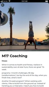 M17 Coaching screenshot 5