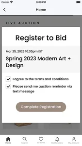 BILLINGS Art & Design Auctions screenshot 4