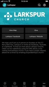 Larkspur Church App screenshot 3