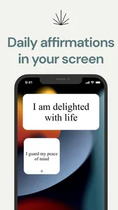Daily Affirmations Widget screenshot 0