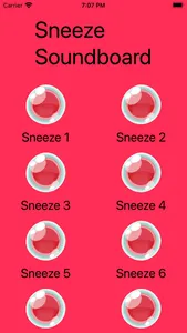 Ultimate Sneeze Soundboard screenshot 0