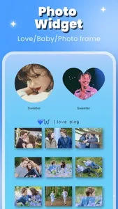 Photo Widget&Picwidget-Sweeter screenshot 0