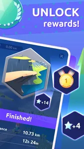 Walking Planet: Fitness Game screenshot 3