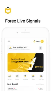 FXWIX - Forex Trading Signals screenshot 0