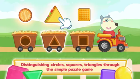 Wolfoo Learns Numbers & Shapes screenshot 0