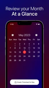 Comet - Your Timesheet Ally screenshot 1