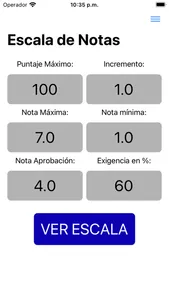 Escala de Notas screenshot 0