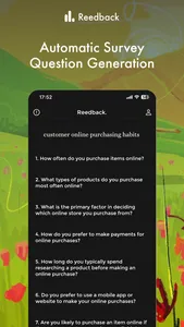 Reedback - Automated Surveys screenshot 0