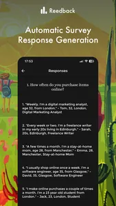Reedback - Automated Surveys screenshot 1