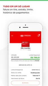 Cartão Princesa Supermercados screenshot 1