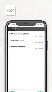 Senso Cafe screenshot 1