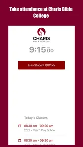 Charis Attendance screenshot 0