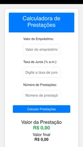 Calculadora de Prestações screenshot 0