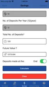 Loan Calculator: Savings screenshot 2