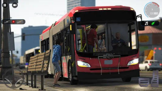 Ultimate Bus Driving Games 3D screenshot 0