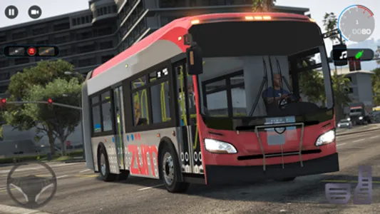 Ultimate Bus Driving Games 3D screenshot 1