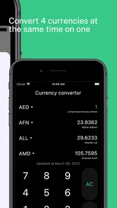 InCurrency: Currency convertor screenshot 2