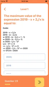 Algebra Practice screenshot 2