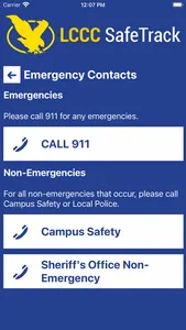 LCCC Safetrack screenshot 1