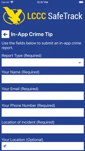 LCCC Safetrack screenshot 3