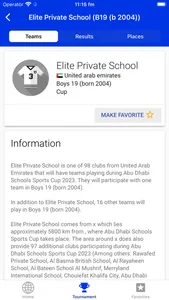 Abu Dhabi Schools Sports Cup screenshot 1