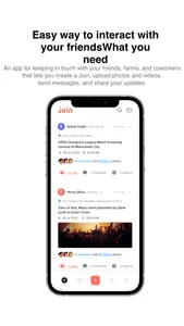 join -social, activity, events screenshot 3