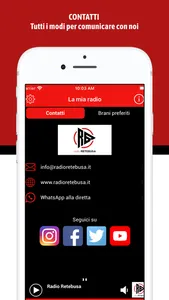 Radio Retebusa screenshot 2