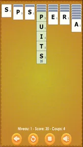 Le Mot Solitaire screenshot 2