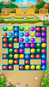 Fruit Frenzy Link Match Puzzle screenshot 2