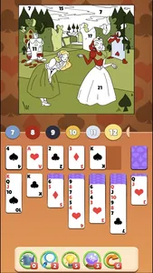 Solitaire Coloring Wonderland screenshot 2