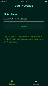 GeoIP Lookup screenshot 2