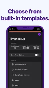 Martial Arts Timer: Ad-Free screenshot 1