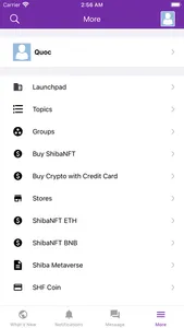 Shib SocialFi & Launchpad screenshot 2