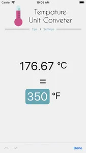 Temperature Convert screenshot 1