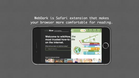 WebDark screenshot 0