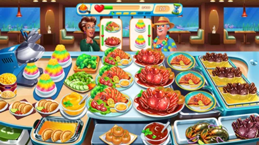 Cooking Aquarium - A Star Chef screenshot 2