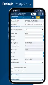 Deltek Costpoint screenshot 7