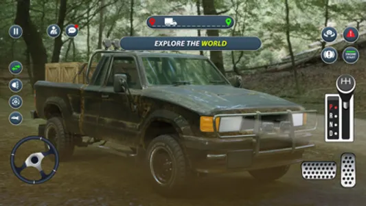 Cargo Truck Driving Offroad screenshot 0