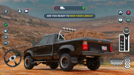 Cargo Truck Driving Offroad screenshot 1