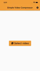 Simple Video Compressor screenshot 0