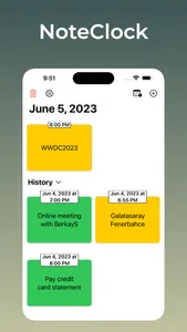 NoteClock: Short Note Reminder screenshot 0