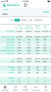 Aileron Pilot Log screenshot 5